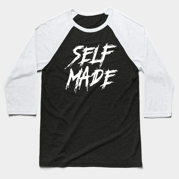 Self Made Paint Brush Baseball T-Shirt by Tee4daily